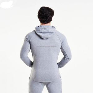 Trajes Deportivos de Gimnasio de Dos Piezas Personalizados de Alta Calidad, OEM, Trajes Deportivos con Cremallera para Hombre - Product Image 6