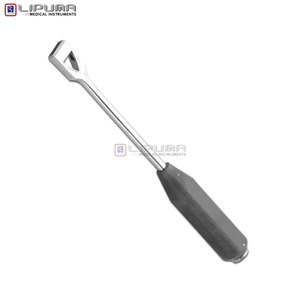 OSTEOTOME 5,25 pouces 13,5 cm droit 4 mm, instrument chirurgical manuel pour le façonnage et le contourage osseux, orthopédique, en acier inoxydable, certifié MOL - Product Image 2