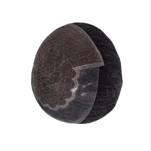 Perruque en cheveux humains Remy Taz Hair BD THB 2025 pour homme, texture ondulée, densité 150%, dentelle frontale, texture droite, cheveux chinois - Product Image 6