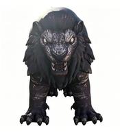 Lion Gonflable Géant Effrayant Chenghuang 2026 en Tissu Oxford avec Chargement USB pour Halloween, Maisons Hantées, Fêtes et Carnavals