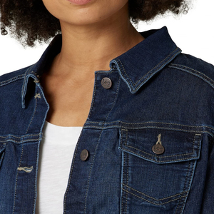 Chaqueta vaquera vintage de alta calidad con cuello vuelto Chaqueta vaquera holgada Ropa OEM personalizada para la temporada de invierno - Product Image 3