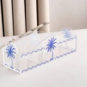 Nueva colección Ramadán Eid palmera grabado patrones divisor caja acrílica decoraciones de Ramadán para vacaciones Eid - Product Image 3