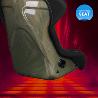 Siège baquet de qualité compétition APEX | Modèle de tissu Kevlar | Fabricant de Malaisie
