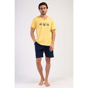 Ensemble de vêtements pour hommes CEPLI P.SUPREM à col en V et manches courtes - SARI - SARI - Product Image 1