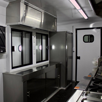 Remolque de Comida Personalizado, Totalmente Equipado, para BBQ, Café, Hot Dogs y Pizza, con Cocina, Camión de Comida Móvil para Calles Urbanas