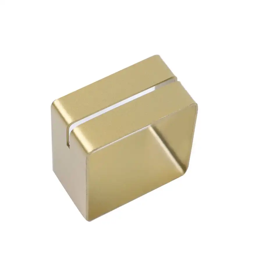 ナプキンリング装飾食器アクセサリーアンティーク真鍮金メッキ正方形モダンデザイン