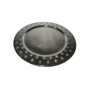 จานเสิร์ฟอาหารเย็นทำจากโลหะคุณภาพดีรูปทรงกลมสำหรับทุกขนาดการปรับแต่งที่ทันสมัย - Product Image 6