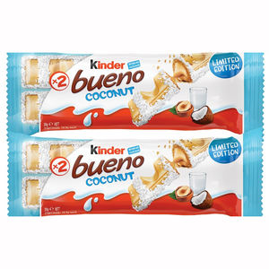 Barras de Chocolate Kinder Bueno Coco Edición Limitada, 30 x 39g, Precio de Exportación al por Mayor, Sabor Coco, Muy Económico - Product Image 5