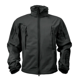 Veste Softshell respirante pour hommes OEM, veste Soft Shell, veste extérieure Soft Shell de haute qualité - Product Image 5