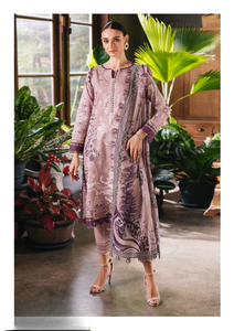 Nouvelle collection : Ensemble Salwar Kameez style pakistanais en pur coton avec imprimé numérique et dupatta - Product Image 4