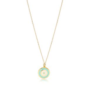 <b>Candy</b> Design Enamel Shape Trendy Summer <b>Necklace</b> Turkish Handmade Wholesale 925 Sterling Silver Jewelry - Product Image 1