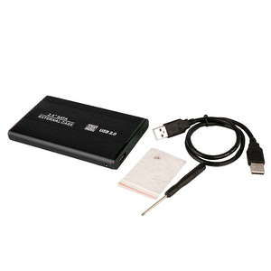 Carcasa de <span class=keywords><strong>disco</strong></span> <span class=keywords><strong>duro</strong></span> externo HDD/SDD de aluminio portátil de 2,5 pulgadas, - Product Image 6