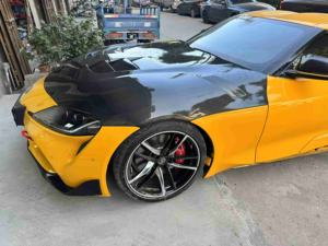 STII Style <span class=keywords><strong>Supra</strong></span> Capot en fibre de carbone Ventes directes pour Toyota A90 A91 <span class=keywords><strong>Mk5</strong></span> <span class=keywords><strong>Supra</strong></span> Capuchon de moteur en fibre de carbone 2019-2023 - Product Image 6