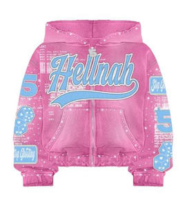 Sweats à capuche et sweat-shirts pour hommes 100% coton vierge épais en éponge de luxe qualité lourde coupe surdimensionnée logo personnalisé - Product Image 1