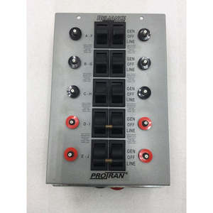 Interruptor de Transferencia Automática para Interiores Reliance Controls 51410C 50A Pro/Tran de 10 Circuitos - Product Image 1