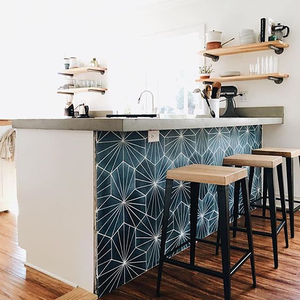 กระเบื้องซีเมนต์หกเหลี่ยมลายทันสมัยสำหรับผนังและพื้นภายในและภายนอกจากเวียดนาม - Product Image 5