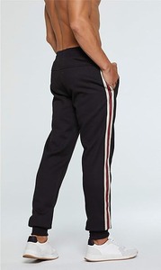 Nouveautés Pantalons en coton pour hommes et femmes avec logo personnalisé Léger mode de rue brodé taille moyenne Style avant plat - Product Image 4