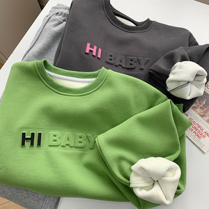 Sweat-shirt de qualité supérieure avec logo personnalisé pour hommes, lavage à l'acide, fabrication d'écusson de broderie, sweatshirts personnalisés pour hommes - Product Image 4