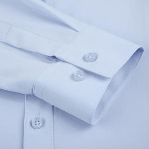 Camisas de negocios de manga larga para mujer con logotipo personalizado blusas uniformes de trabajo de oficina con bordado de impresión OEM de fábrica - Product Image 2