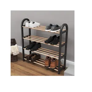 Best Seller Eco Modern Design Shoe Racks Living Room multi layer economic storage rack Furniture Wooden Shoe Cabinet From Turk