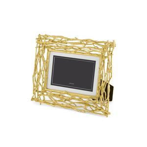 Luxury Horizontal BBrass Gold Twig Photo <b>Frame</b> Decorative Branch Style Couples <b>Picture</b> <b>Frame</b> Modern Handmade <b>Picture</b> Holder - Product Image 4