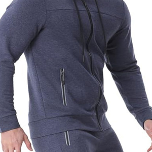 Conjunto Deportivo de Alta Calidad Personalizado, Pantalones Deportivos Holgados de Felpa de 420 g/m², 100% Algodón, y Sudadera con Capucha y Cremallera, Subido por Dress Sports - Product Image 2