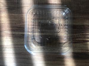 High Quality Household Kitchenware HoReCa Disposable Hinged PET 150cc Take Out Plastic <b>Jam</b> Honey Fruit Salad Food Packaging - Product Image 4