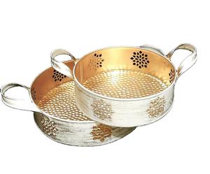 Rose Gold Fruits <b>Basket</b> Rack Breakfast Table Decorative Centerpiece <b>Display</b> Metal Wire <b>Basket</b> - Product Image 4