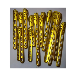 Placa de bloqueo de peroné lateral de alta calidad, juego de titanio de 3,5mm de 12 piezas con certificación CE - Product Image 1