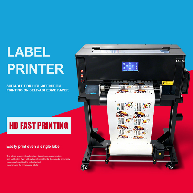 Hot Sale Label Making Machine A3 XP600 Label Adhesive Sticker Printer for Plastic Bottle