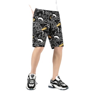 Wholesale Summer Sports <b>Shorts</b> Gym Printed Double Layer Custom Streetwear Active Mesh <b>Shorts</b> Manufacturer - Product Image 4