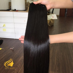 Extensions de cheveux humains Remy du Vietnam perruque de cheveux de trame de peau prix d'usine en gros - Product Image 1