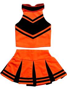 Los uniformes de baile y Porristas Polestar más vendidos, conjuntos de Spandex con técnicas impresas y sublimadas - Product Image 2