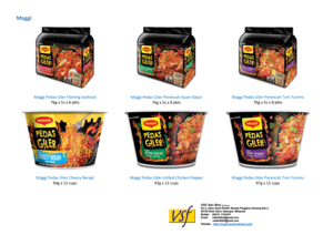 Magg I 2-Minn บะหมี่กึ่งสำเร็จรูป Tom Yam ขนาด80กรัม X 5S x 12 pkts - Product Image 6