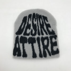 Bonnet en tricot jacquard Y2K personnalisé de qualité supérieure en coton/laine avec logo, nouveau design, style image, prêt à voyager, respirant - Product Image 5