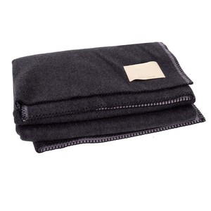 ผ้าห่มแคชเมียร์แบบมองโกเลียสองด้านสีเข้มเทาและสีเทาอ่อนหรูหรา100% ออร์แกนิกบริสุทธิ์ - Product Image 1