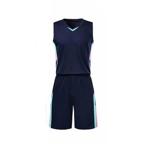 Bsci ensemble de shorts de basket-ball d'été conception chaude vêtements d'équipe prix compétitif hommes basket-ball maillot de football ensembles d'uniformes - Product Image 4
