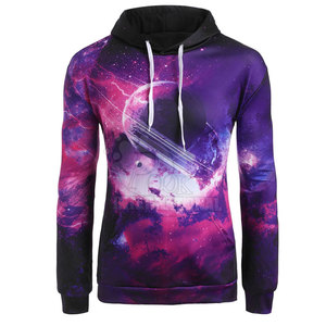 Sudaderas con capucha de sublimación, Logo personalizado, gran tamaño, ropa de calle - Product Image 1