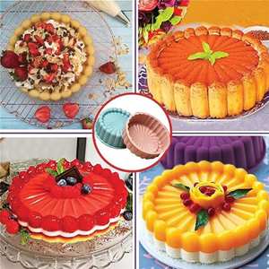 Nouveauté : Moule à gâteau rond creux en silicone antiadhésif <span class=keywords><strong>pour</strong></span> la pâtisserie - Product Image 6