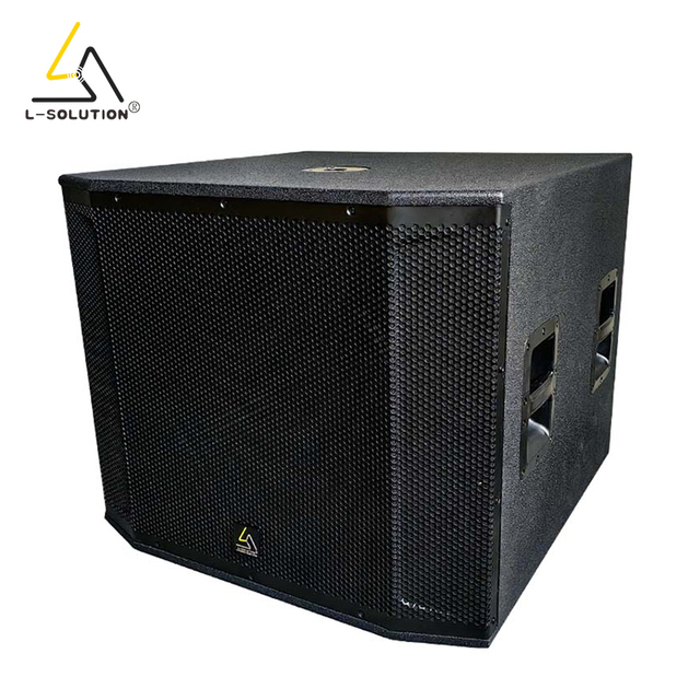 L-SOLUTION SRX818 Passive 18" Neodymium 4 Ohm 800W Subwoofer System with Plywood Enclosure for Stage Systems