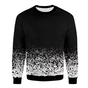 2024 Unisex High Street Oversize Sweatshirts <b>Winter</b> Men's Custom Logo Pullover Long Sleeves High Quality Material Printed - Product Image 1