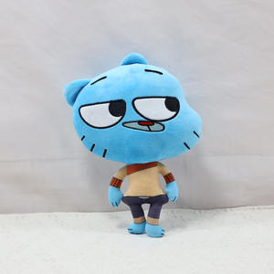 Peluche HECION <span class=keywords><strong>di</strong></span> Gumball, Personaggio <span class=keywords><strong>di</strong></span> Gumball, Bambola Morbida Ricamata, Oggetto da Collezione Anime - Product Image 2