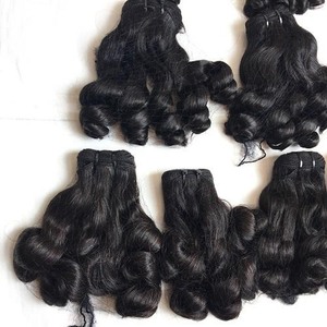 ขายส่งเวอร์จินเด้งหยิกคู่วาด,เด้งผมมนุษย์,ต่อผมมนุษย์,เวียดนามมัดผม - Product Image 4