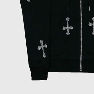 Sudaderas con Capucha para Hombre, Sólidas, Transpirables, con Pedrería, Personalizadas, Ecológicas para Invierno - Product Image 5