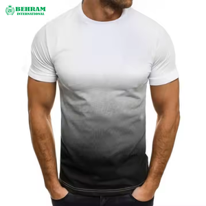 T-shirt décontracté d'été pour homme 100% coton biologique Coupe classique Manches courtes Écologique Respirant Toutes les couleurs - Product Image 5