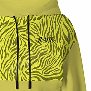 Sudaderas con capucha cortas para mujer, transpirables, ecológicas, de alta calidad, bajo pedido mínimo, muy vendidas, para venta en línea. - Product Image 3