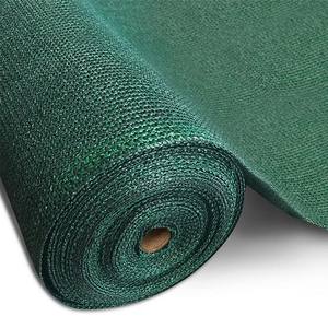 Haute qualité 22oz vert enduit vinyle maille bâche imperméable soleil voiture rideau résistant à l'eau extérieur tissé industriel plaine - Product Image 1