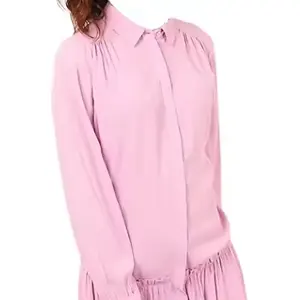 Fleur rose: robe au genou en polyester-essentielle pour les affaires de soirée des femmes, style élévateur avec élégance