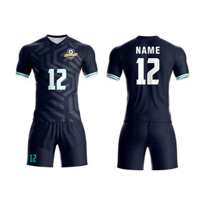 Maillot de football vintage personnalisé avec nom et logo, impression numérique, léger, décontracté - Product Image 2