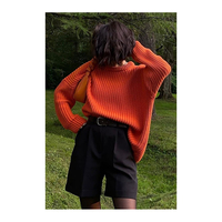 Pulls décontractés pour femmes, tendance hiver, manches longues, 100% acrylique, disponibles à bas prix